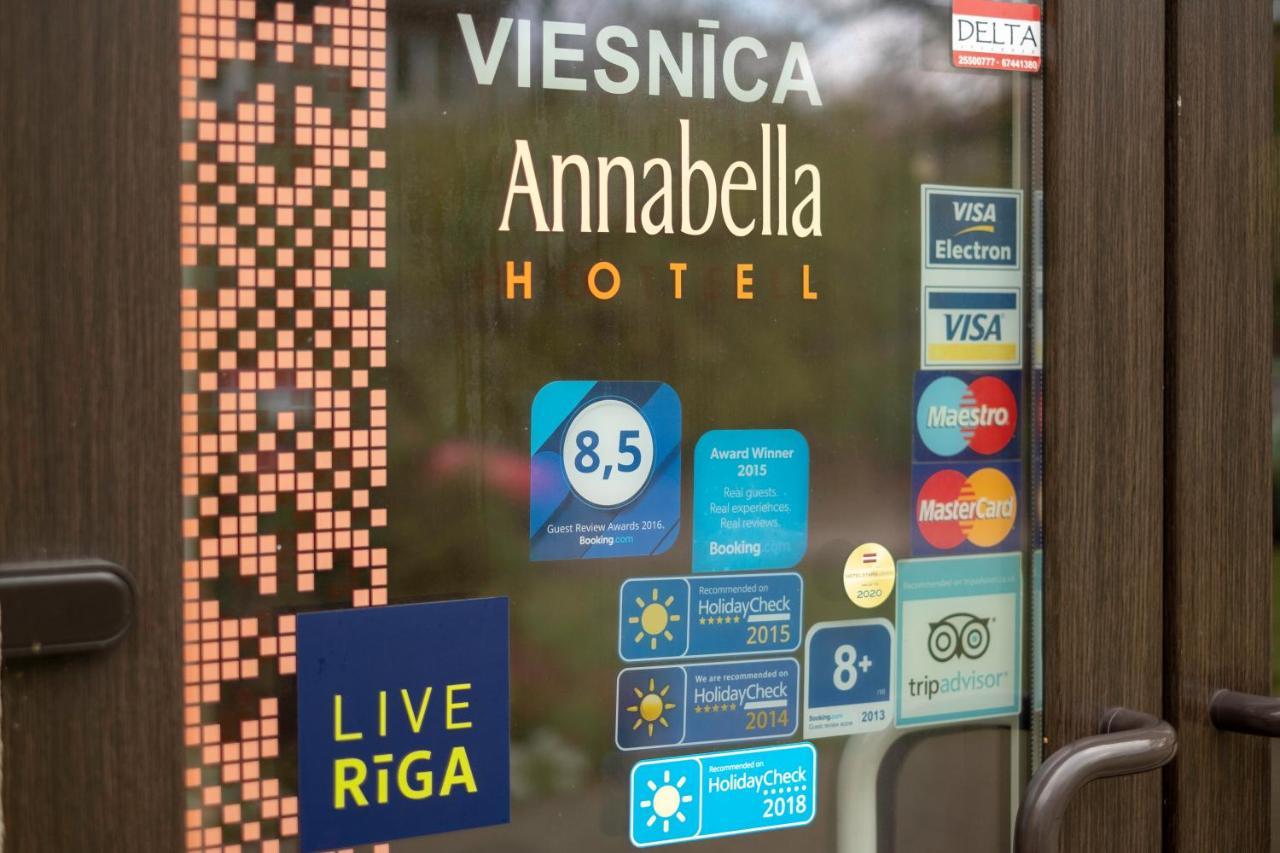 Hotel Annabella à Riga Extérieur photo